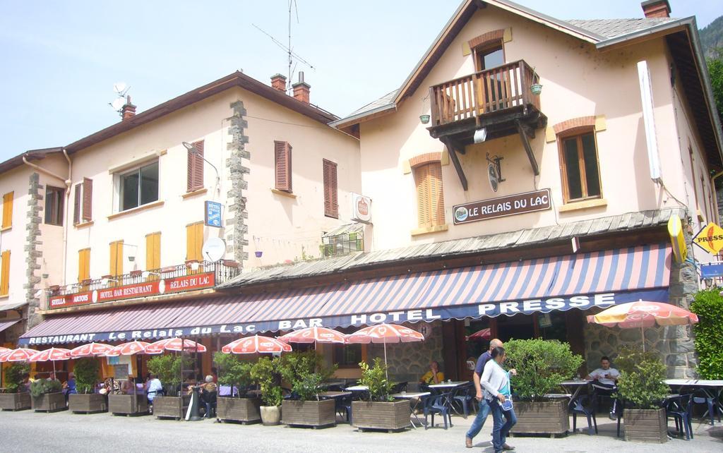 Hotel Le Relais Du Lac Le Lauzet-Ubaye Exterior foto